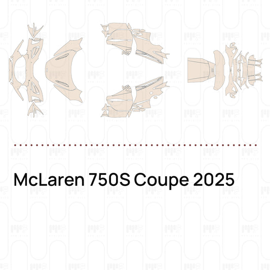 Voorgesneden PPF McLaren 750S Coupe 2025