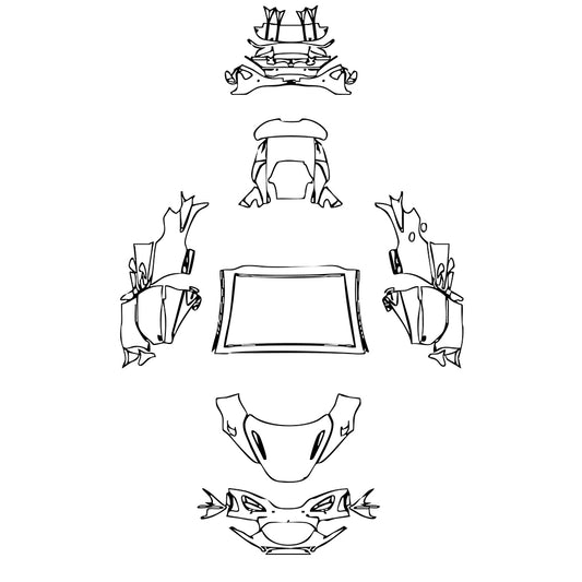 Pre-Cut PPF McLaren 750S Spider 2025 - PPF-Kits