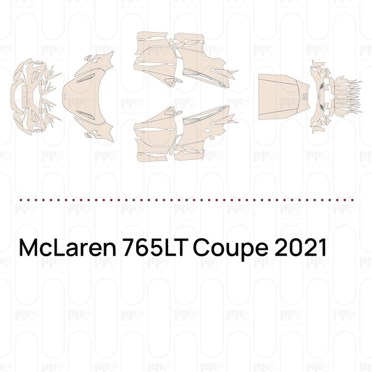 Voorgesneden PPF McLaren 765LT Coupe 2021