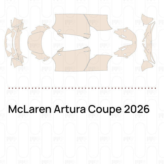 Voorgesneden PPF McLaren Artura Coupe 2026