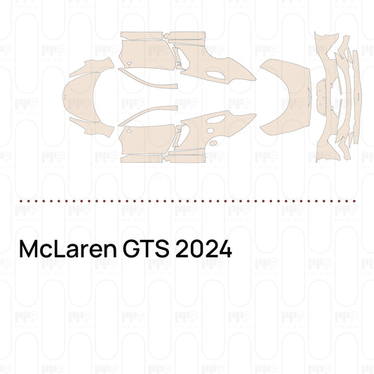 Voorgesneden PPF McLaren GTS 2024
