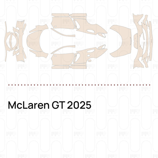 Voorgesneden PPF McLaren GT 2025
