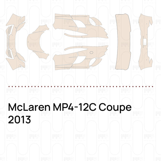 Voorgesneden PPF McLaren MP4-12C Coupe 2013