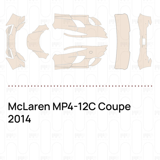 Voorgesneden PPF McLaren MP4-12C Coupe 2014
