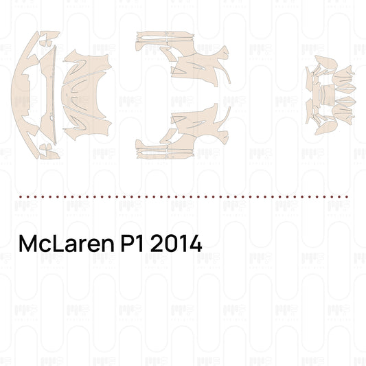 Voorgesneden PPF McLaren P1 2014