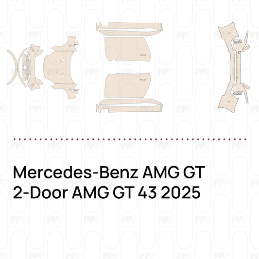 Voorgesneden PPF Mercedes-Benz AMG GT 2-Door AMG GT 43 2025