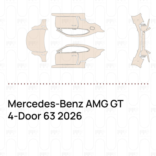 Voorgesneden PPF Mercedes-Benz AMG GT 4-Door 63 2026