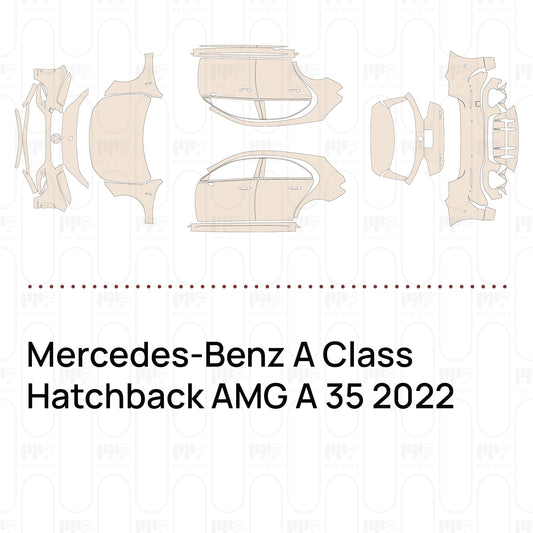 Voorgesneden PPF Mercedes-Benz A Class Hatchback AMG A 35 2022