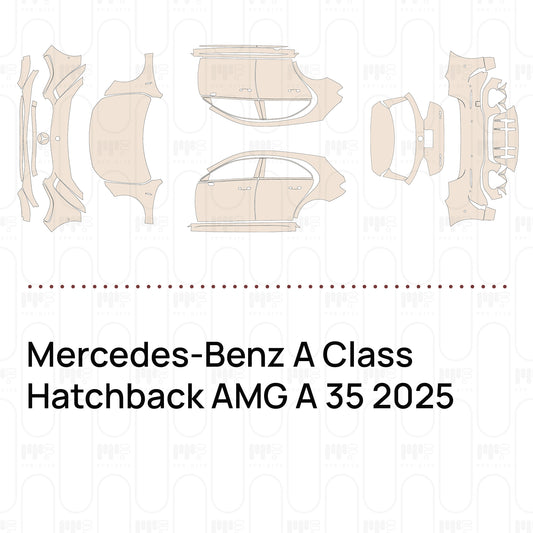 Voorgesneden PPF Mercedes-Benz A Class Hatchback AMG A 35 2025