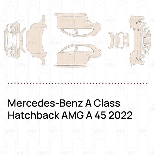 Voorgesneden PPF Mercedes-Benz A Class Hatchback AMG A 45 2022