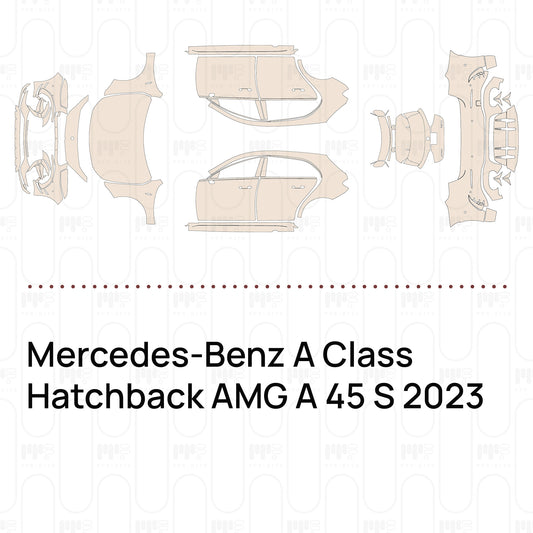 Voorgesneden PPF Mercedes-Benz A Class Hatchback AMG A 45 S 2023