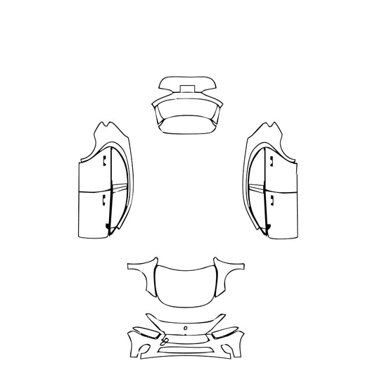 Pre-Cut PPF Mercedes-Benz A Class Hatchback Base 2020 - PPF-Kits