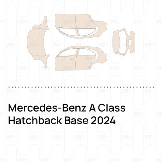 Voorgesneden PPF Mercedes-Benz A Class Hatchback Base 2024