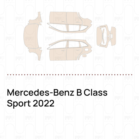 Voorgesneden PPF Mercedes-Benz B Class Sport 2022