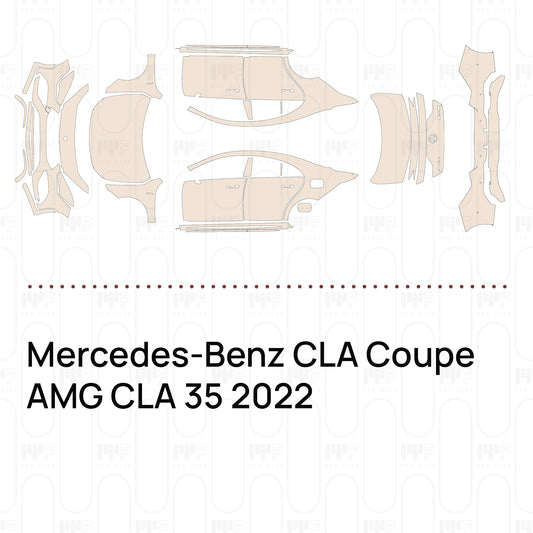 Voorgesneden PPF Mercedes-Benz CLA Coupe AMG CLA 35 2022