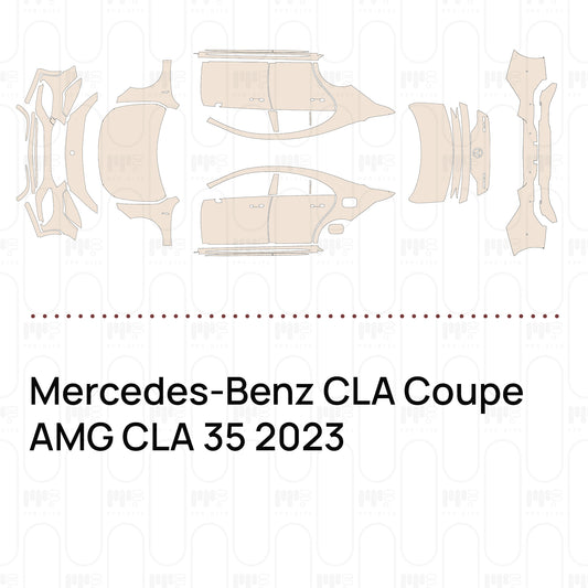Voorgesneden PPF Mercedes-Benz CLA Coupe AMG CLA 35 2023