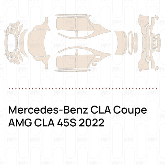 Voorgesneden PPF Mercedes-Benz CLA Coupe AMG CLA 45S 2022