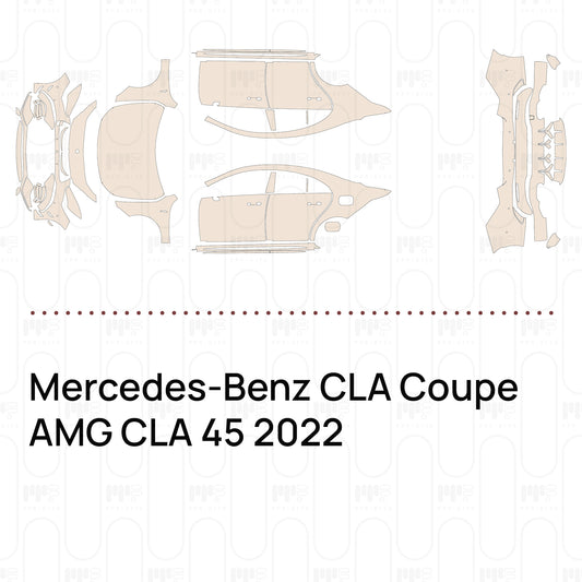 Voorgesneden PPF Mercedes-Benz CLA Coupe AMG CLA 45 2022