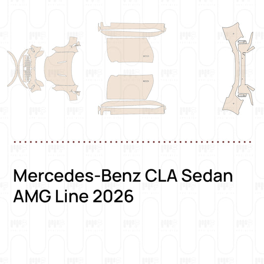 Voorgesneden PPF Mercedes-Benz CLA Sedan AMG Line 2026