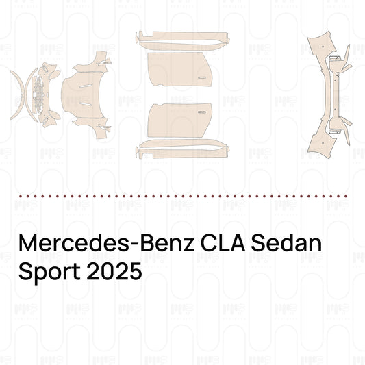 Voorgesneden PPF Mercedes-Benz CLA Sedan Sport 2025