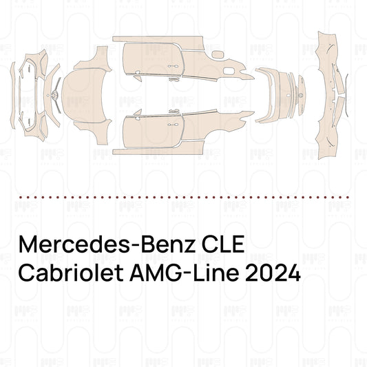 Voorgesneden PPF Mercedes-Benz CLE Cabriolet AMG-Line 2024