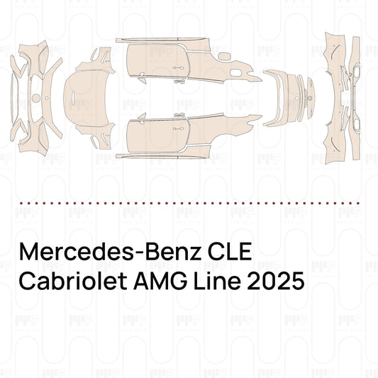 Voorgesneden PPF Mercedes-Benz CLE Cabriolet AMG Line 2025