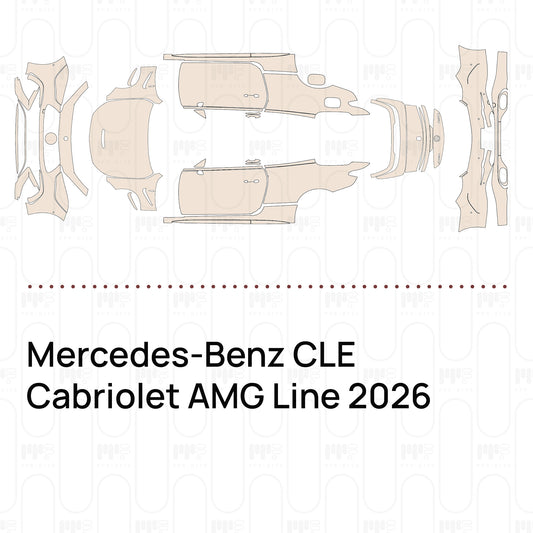 Voorgesneden PPF Mercedes-Benz CLE Cabriolet AMG Line 2026