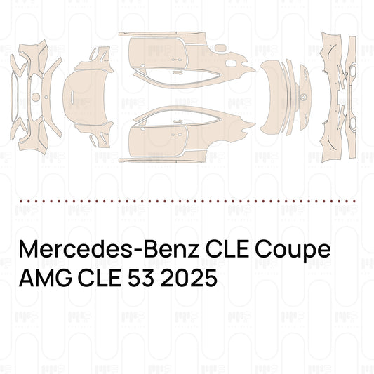 Voorgesneden PPF Mercedes-Benz CLE Coupe AMG CLE 53 2025