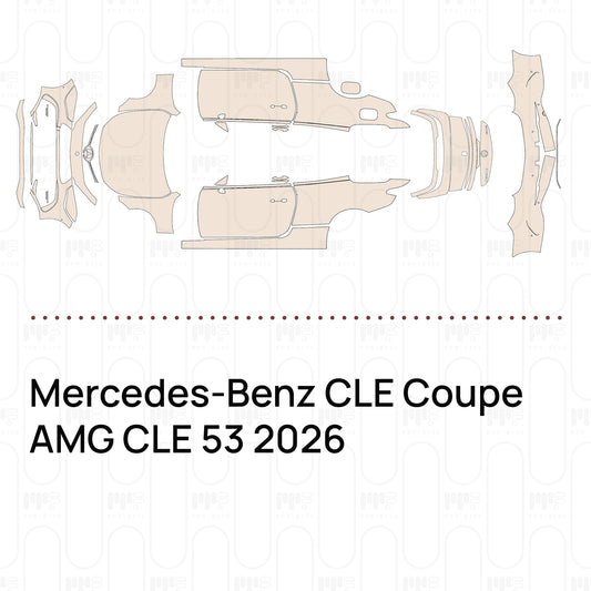 Voorgesneden PPF Mercedes-Benz CLE Coupe AMG CLE 53 2026