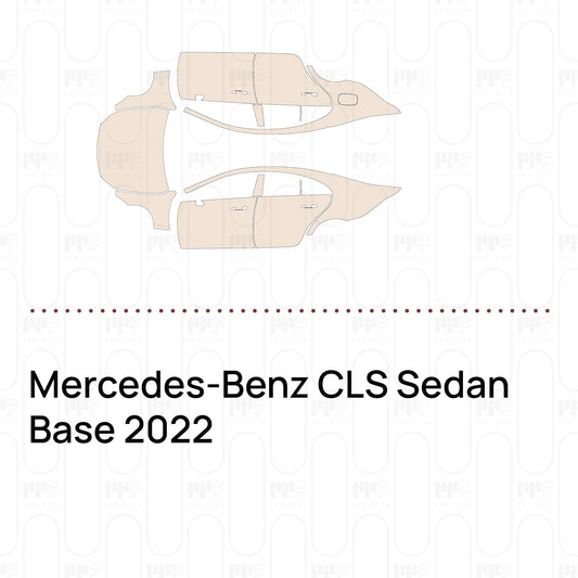 Voorgesneden PPF Mercedes-Benz CLS Sedan Base 2022