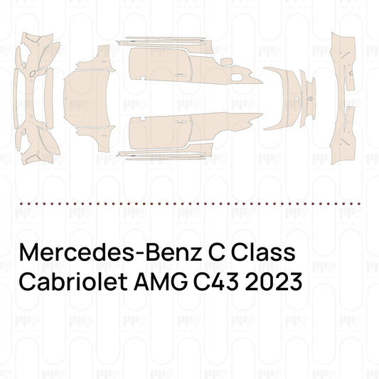 Voorgesneden PPF Mercedes-Benz C Class Cabriolet AMG C43 2023