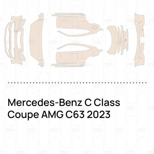 Voorgesneden PPF Mercedes-Benz C Class Coupe AMG C63 2023