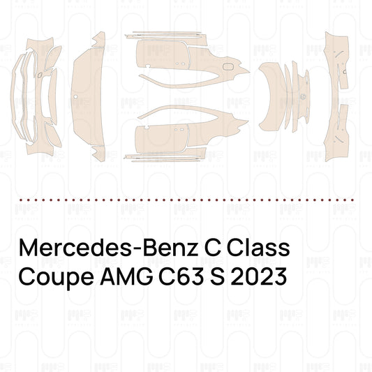 Voorgesneden PPF Mercedes-Benz C Class Coupe AMG C63 S 2023