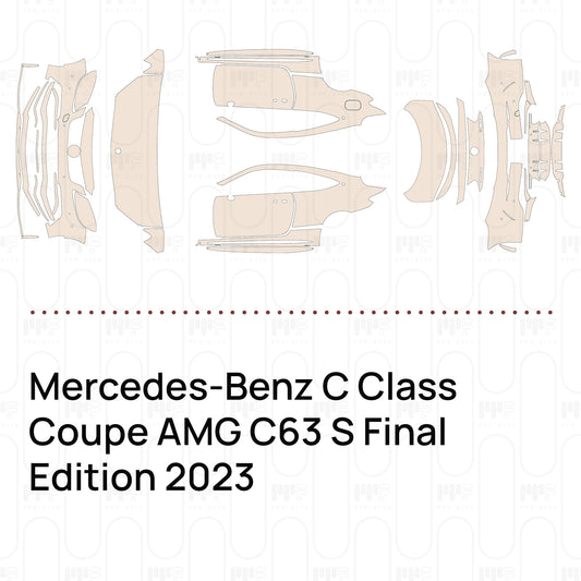 Voorgesneden PPF Mercedes-Benz C Class Coupe AMG C63 S Final Edition 2023