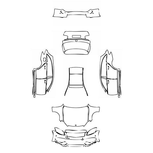 Pre-Cut PPF Mercedes-Benz C Class Estate Sport 2015 - PPF-Kits