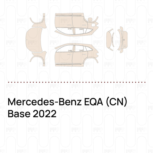 Voorgesneden PPF Mercedes-Benz EQA (CN) Base 2022