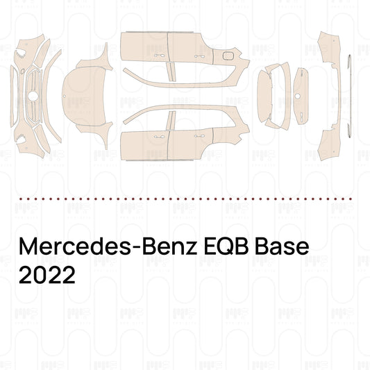 Voorgesneden PPF Mercedes-Benz EQB Base 2022