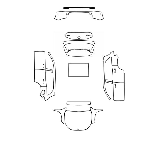 Pre-Cut PPF Mercedes-Benz EQB Base 2025 - PPF-Kits