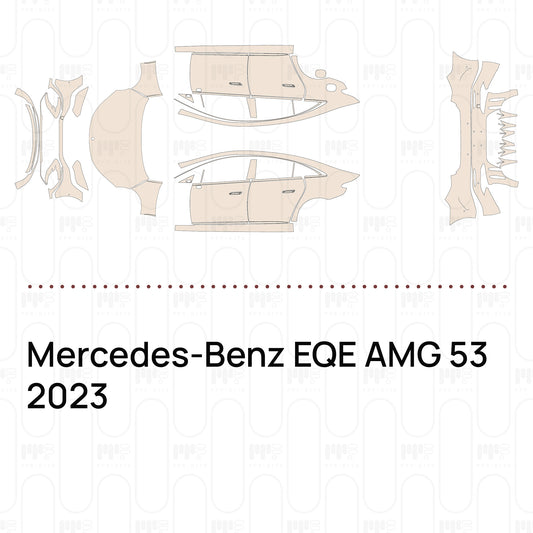 Voorgesneden PPF Mercedes-Benz EQE AMG 53 2023