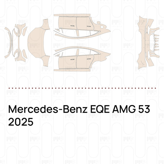 Voorgesneden PPF Mercedes-Benz EQE AMG 53 2025