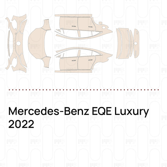 Voorgesneden PPF Mercedes-Benz EQE Luxury 2022