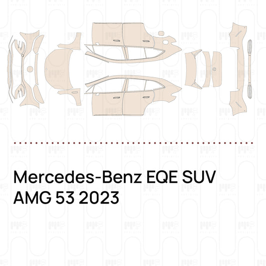 Voorgesneden PPF Mercedes-Benz EQE SUV AMG 53 2023