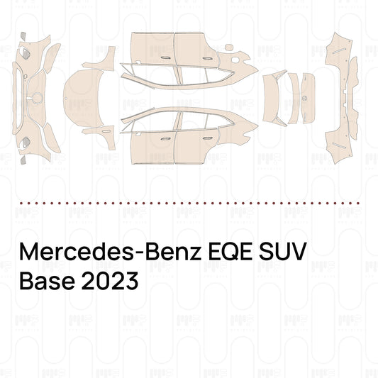 Voorgesneden PPF Mercedes-Benz EQE SUV Base 2023