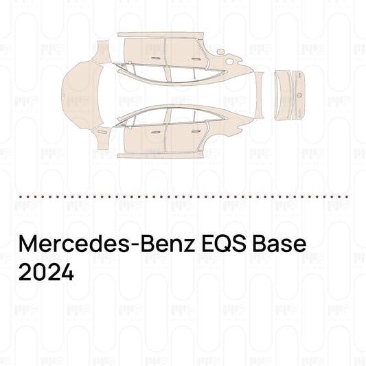 Voorgesneden PPF Mercedes-Benz EQS Base 2024