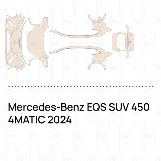 Voorgesneden PPF Mercedes-Benz EQS SUV 450 4MATIC 2024