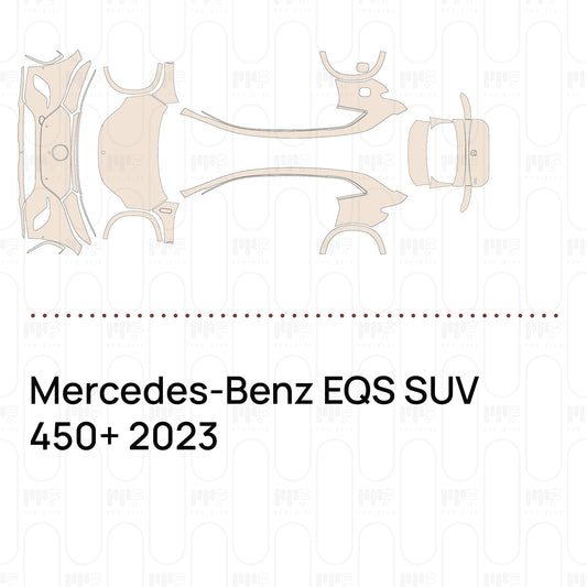 Voorgesneden PPF Mercedes-Benz EQS SUV 450+ 2023