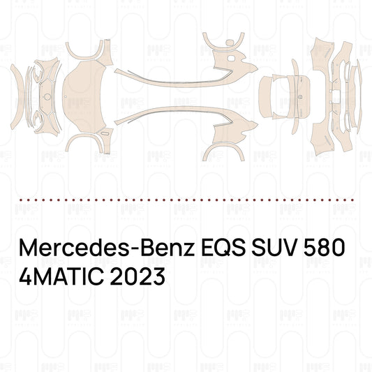 Voorgesneden PPF Mercedes-Benz EQS SUV 580 4MATIC 2023