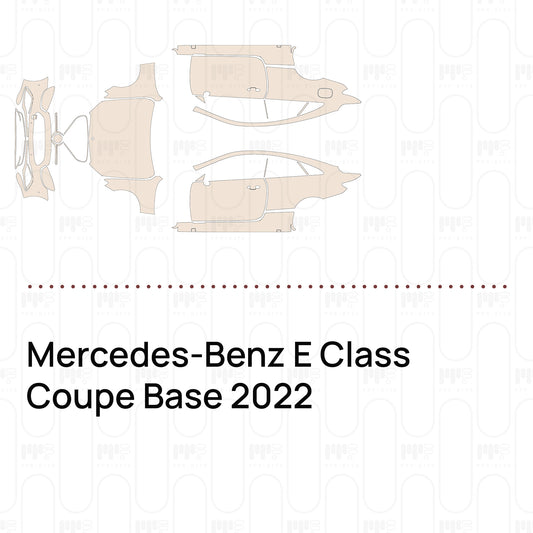 Voorgesneden PPF Mercedes-Benz E Class Coupe Base 2022