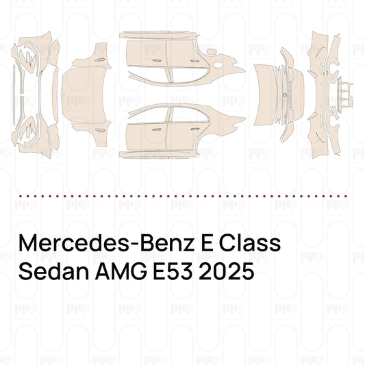 Voorgesneden PPF Mercedes-Benz E Class Sedan AMG E53 2025