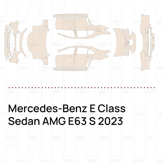 Voorgesneden PPF Mercedes-Benz E Class Sedan AMG E63 S 2023
